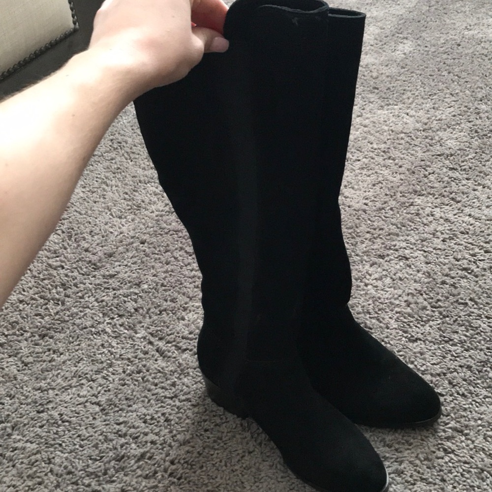 Steve Madden knee high black boot